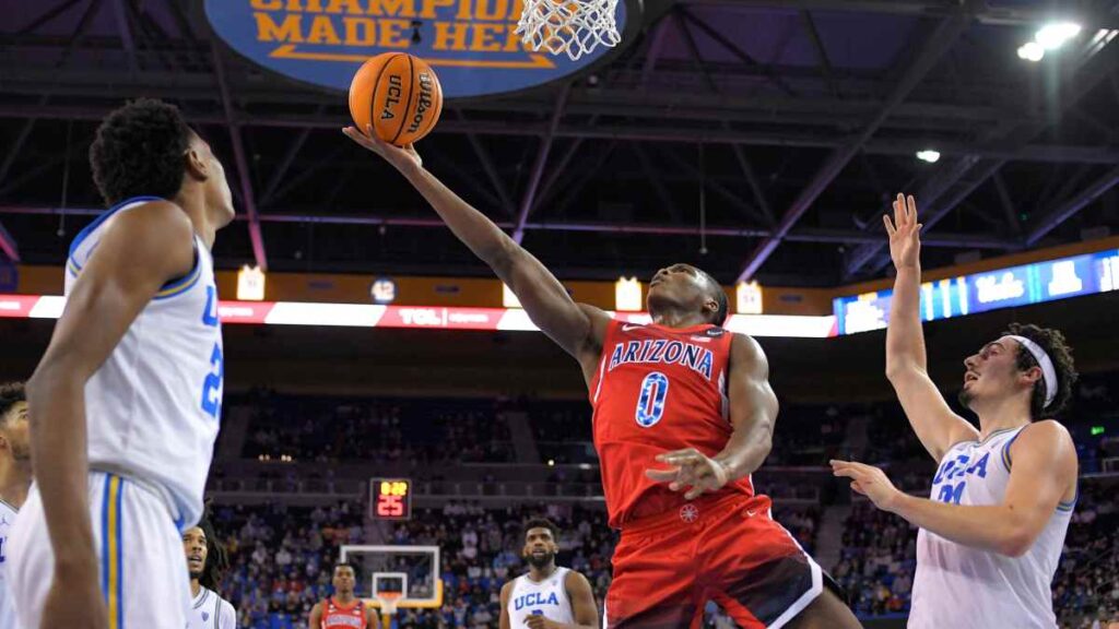 Bennedict Mathurin anota ante UCLA de Jaime Jaquez