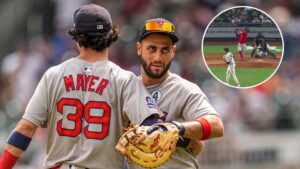 El mexicano Marcelo Mayer conecta su primer jonrón en MLB en noche de contrastes para Boston ante Yankees