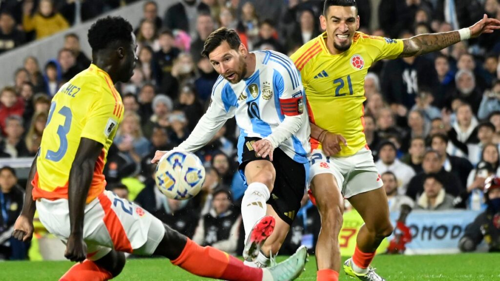Messi Argentina Vs Colombia