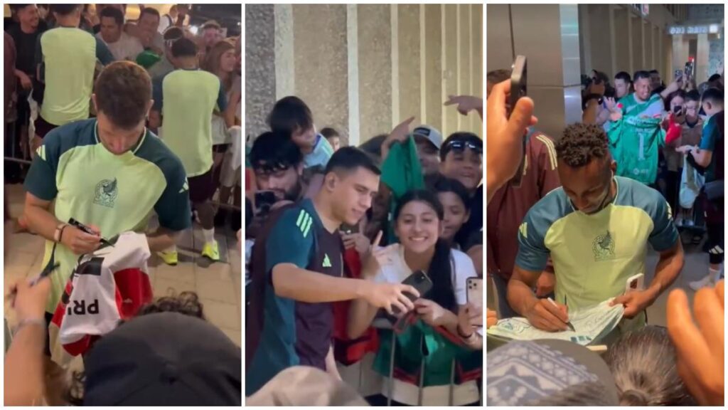 La afición recibe a la selección mexicana en Dallas de cara al partido ante Surinam