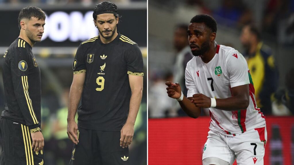 Santiago Gimenez y Raúl Jiménez