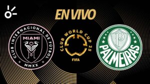 Inter Miami vs Palmeiras en vivo el Mundial de Clubes 2025: Resultado y goles de la jornada 3, al momento