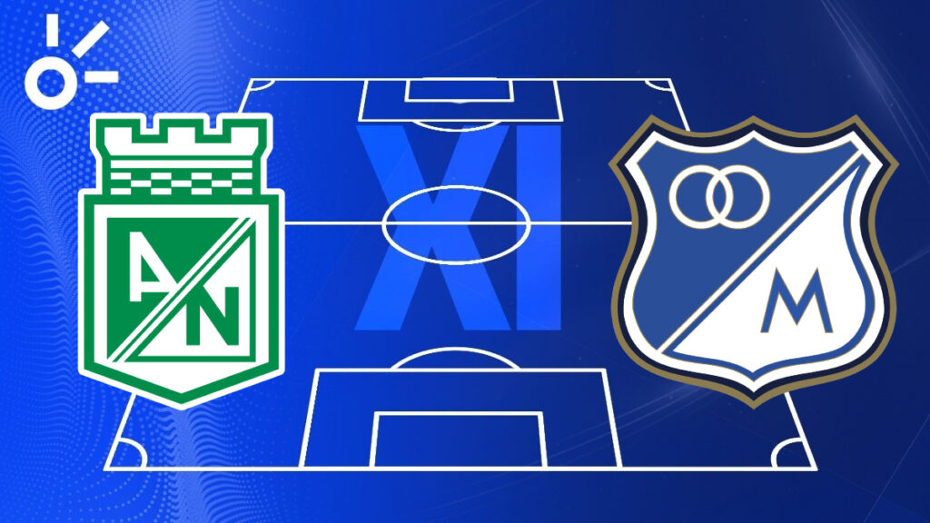 Atlético Nacional y Millonarios juegan un duelo trascendental.