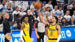 Tyrese Haliburton le da el triunfo en el último segundo a los Pacers y se ‘roban’ el primer juego de las NBA Finals ante el Thunder