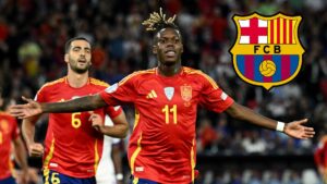 Nico Williams se reúne con la directiva del Barcelona