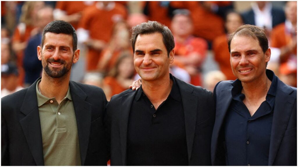 Novak Djokovic, Roger Federer y Rafael Nadal | Reuters
