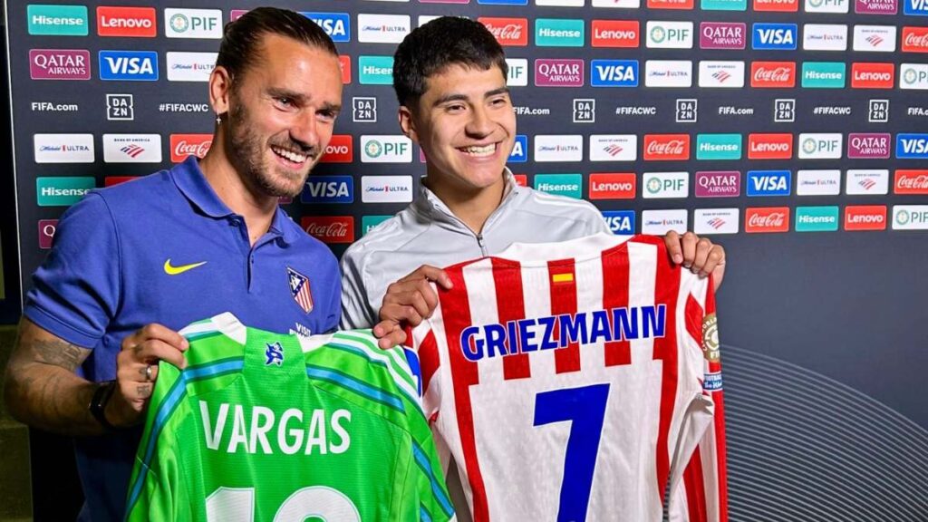 Obed Vargas y Griezmann