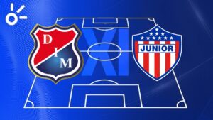 Posibles alineaciones de Independiente Medellín vs Junior por los cuadrangulares de la Liga BetPlay Dimayor 2025-I