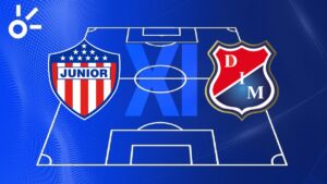 Posibles alineaciones de Junior vs Independiente Medellín por los cuadrangulares de la Liga BetPlay Dimayor 2025-I