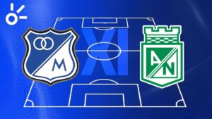 Posibles alineaciones de Millonarios vs Atlético Nacional por los cuadrangulares de la Liga BetPlay Dimayor 2025-I