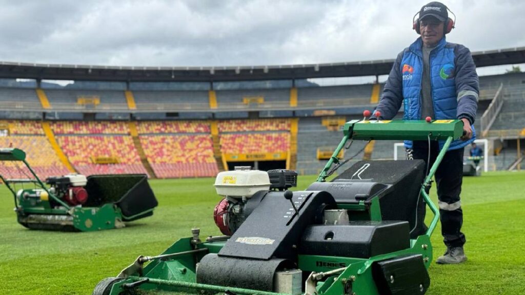 Nueva maquinaria para El Campín / Foto: Sencia