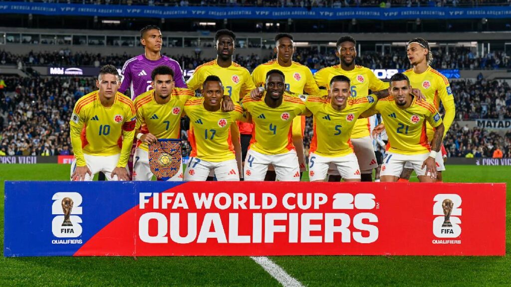 El once inicialista de la Selección Colombia ante Argentina / FCF