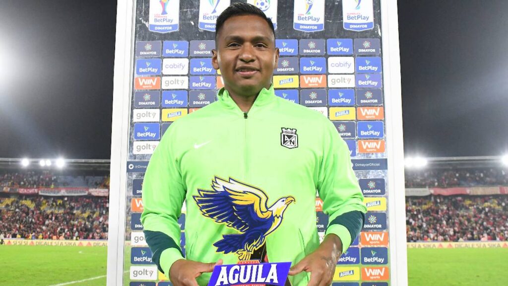 Alfredo Morelos, figura de Atlético Nacional en los cuadrangulares Liga BetPlay Dimayor 2025-I / Vizzor