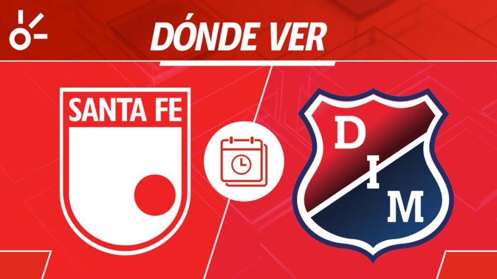 Santa Fe vs DIM, final ida Liga BetPlay Dimayor 2025-I