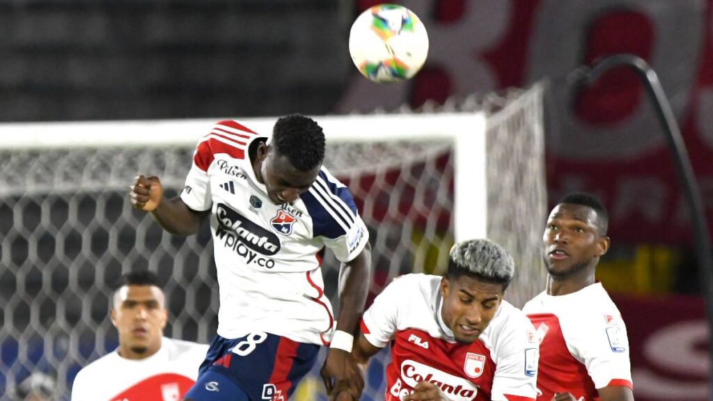 Santa Fe vs Independiente Medellín en el todos contra todos Liga BetPlay / Vizzor