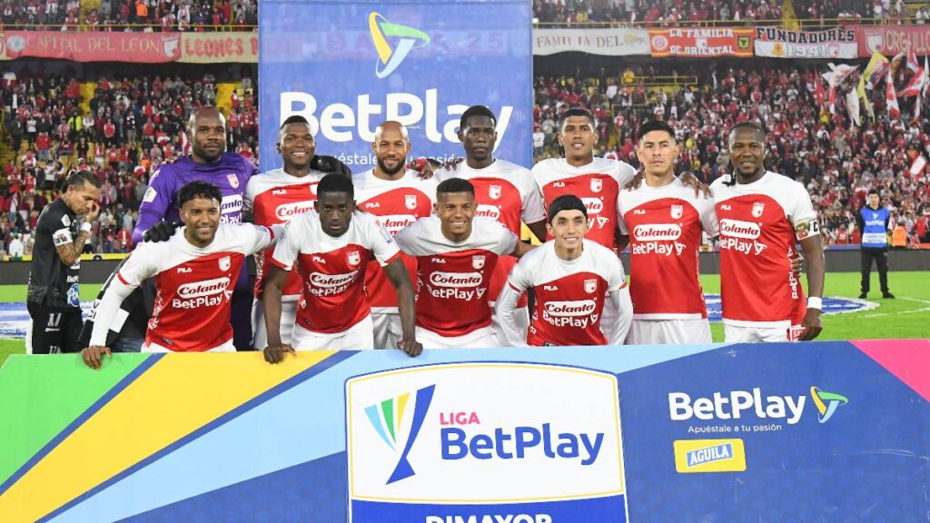 Once inicial de Independiente Santa Fe 2025 / Vizzor