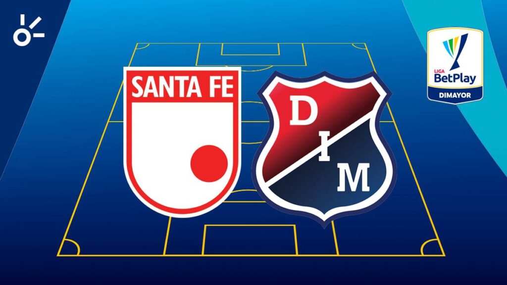 Santa Fe vs Independiente Medellín, partido de ida de la final del FPC