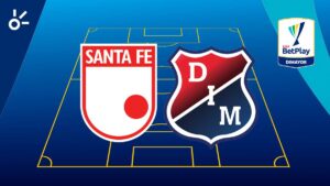 Posibles alineaciones de Santa Fe vs Independiente Medellín por la final ida de la Liga BetPlay Dimayor 2025-I