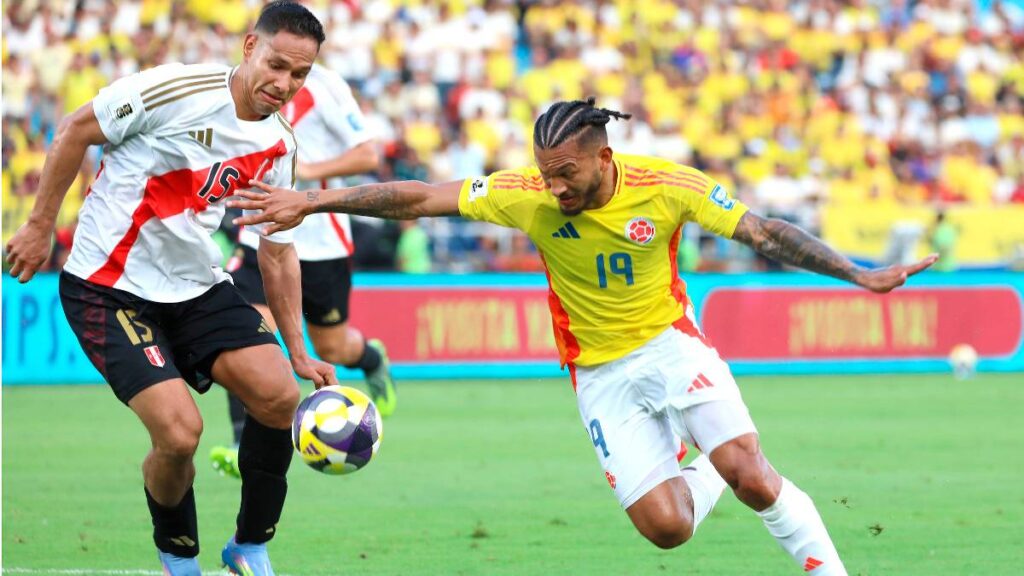Luis Javier Suárez jugando con la Selección Colombia / Vizzor