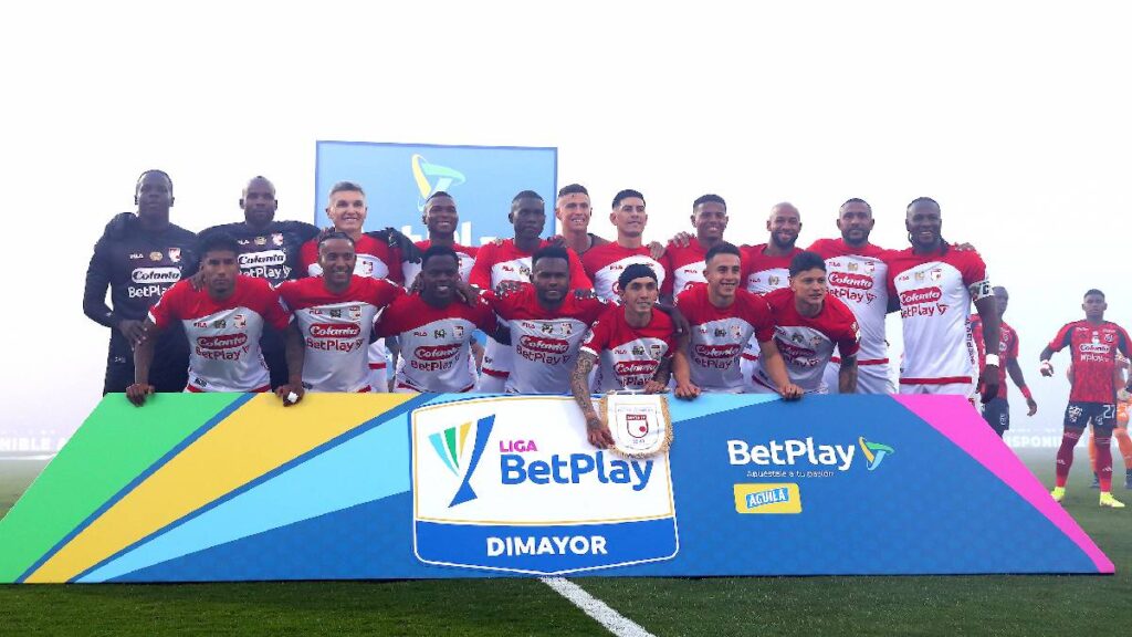 Once titular Independiente Santa Fe en la final del FPC / Vizzor