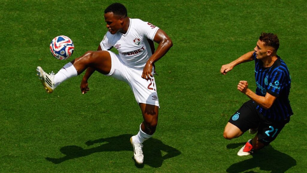 Jhon Arias, figura de Fluminense ante Inter de Milán / Reuters