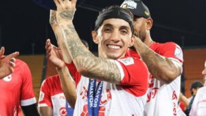 Omar Fernández, el jugador que enamora a los hinchas de Santa Fe