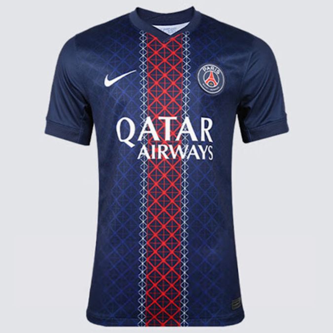 PSG 2025-26: playera de local