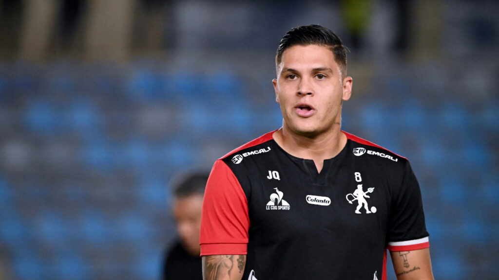Juan Fernando Quintero, en un partido de América de Cali. - Vizzor Image.