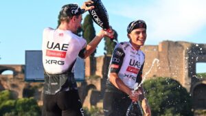 El UAE Team Emirates XRG de Isaac del Toro, mejor equipo del UCI WorldTour por tercer año consecutivo