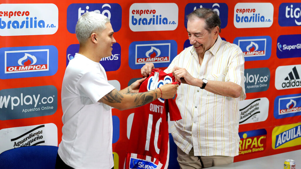 Juan Fernando Quintero y Fuad Char. - Vizzor Image.