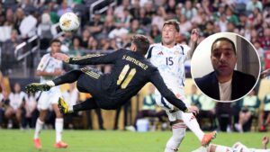 Roberto García Orozco respalda decisión arbitral de anular el gol de Santi Gimenez ante Costa Rica