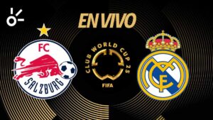 RB Salzburgo vs Real Madrid en vivo el Mundial de Clubes 2025: Resultado y goles de la jornada 3, al momento