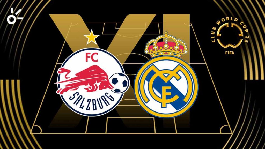 Alineaciones Salzburgo vs Real Madrid