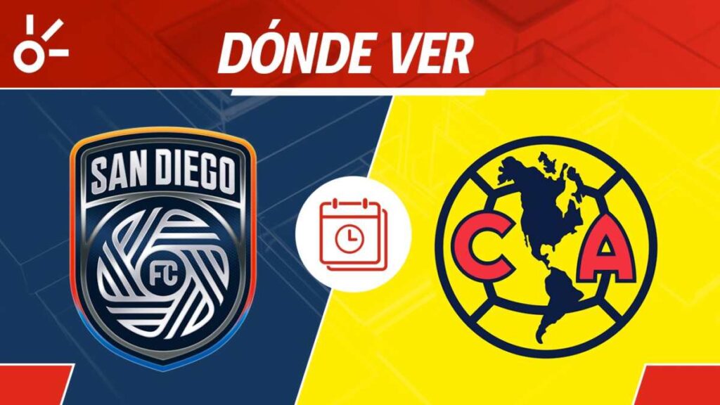 San Diego vs América: Horario y dónde ver en vivo el partido amistoso de las Águilas ante el equipo del Chucky Lozano