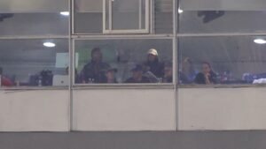 Santiago Gimenez, presente en el Olímpico Universitario para la final Cruz Azul vs Vancouver Whitecaps