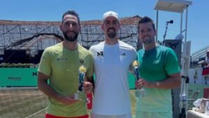Santiago González gana su tercer título consecutivo y apunta a romper una sequía de 49 años en Wimbledon