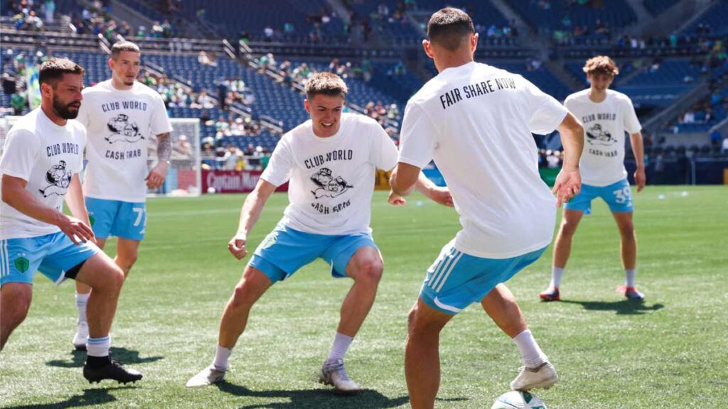 Protesta de los equipos de MLS