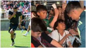 ¡El nuevo ídolo de la selección mexicana! Los niños se rinden ante Ángel Sepúlveda