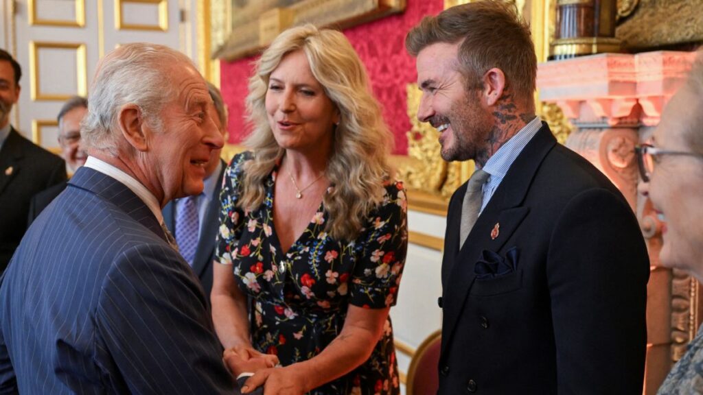 Beckham fue nombrado caballero del Imperio Británico