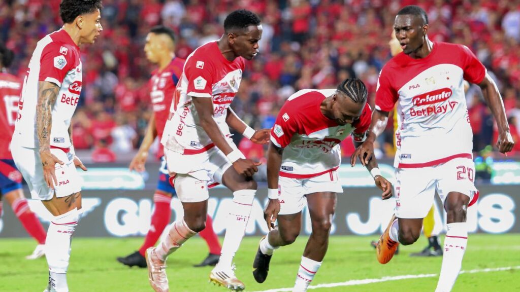 El festejo de Rodallega que silenció el Atanasio. Vizzor