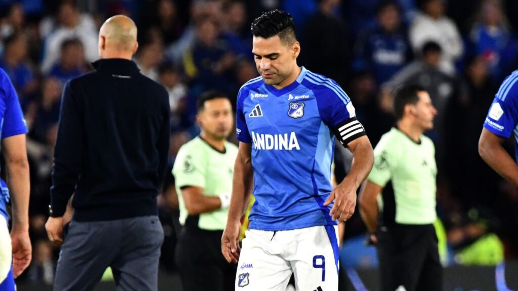 Una de las últimas postales de Falcao con Millonarios. Vizzor