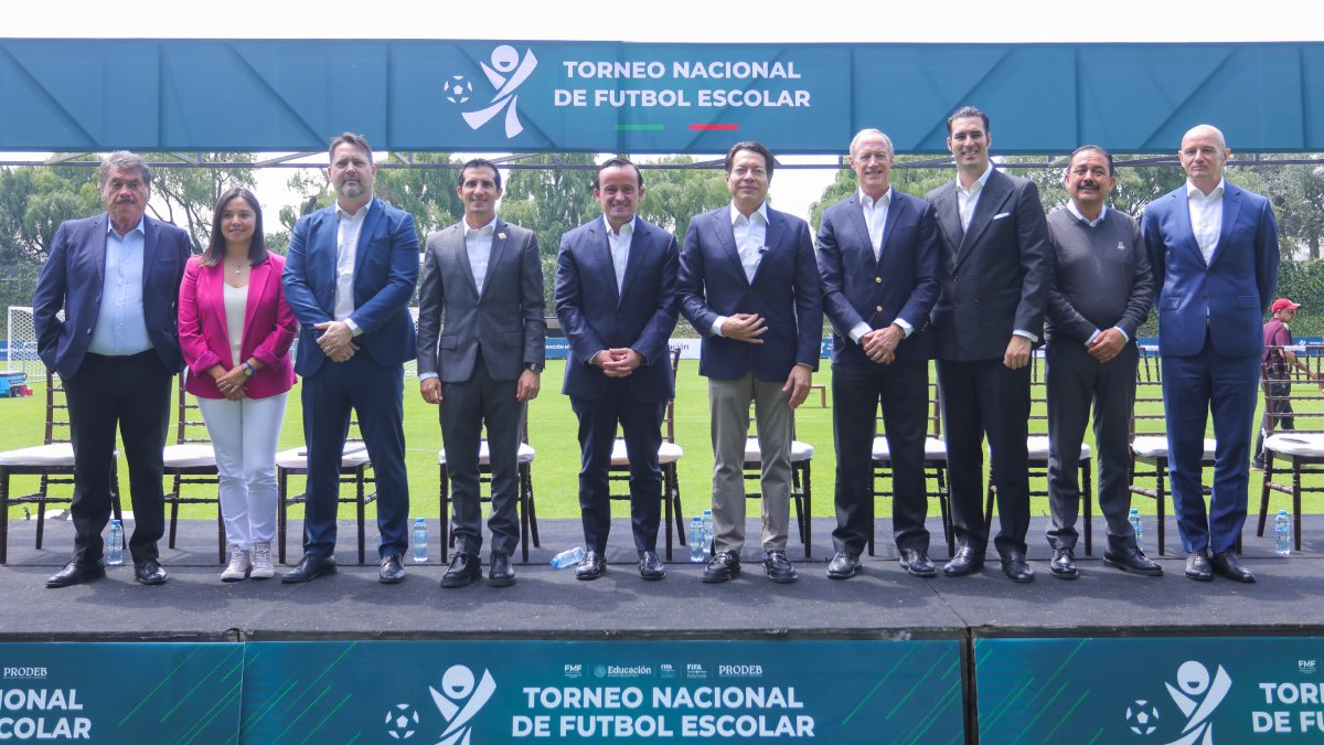 La FMF inaugura el primer torneo nacional de futbol infantil - ClaroSports