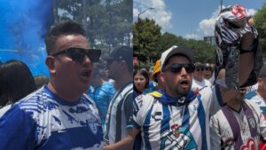 ¡Zero Miedo! La afición del Pachuca y un ambientazo en la previa del duelo ante Real Madrid