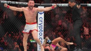 Dvalishvili cumple su promesa y retiene cinturón del peso gallo tras derrotar por sumisión a O’Malley en UFC 316