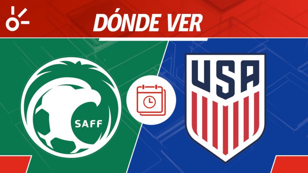 ¿Cuándo es el USA vs Arabia Saudita y quién lo pasa por TV?