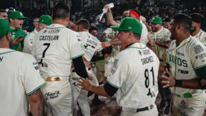 Bravos consiguen otra imponente victoria y se llevan la serie ante Saraperos
