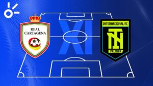 Posibles alineaciones de Real Cartagena vs Internacional de Palmira por los cuadrangulares del Torneo BetPlay Dimayor 2025-I