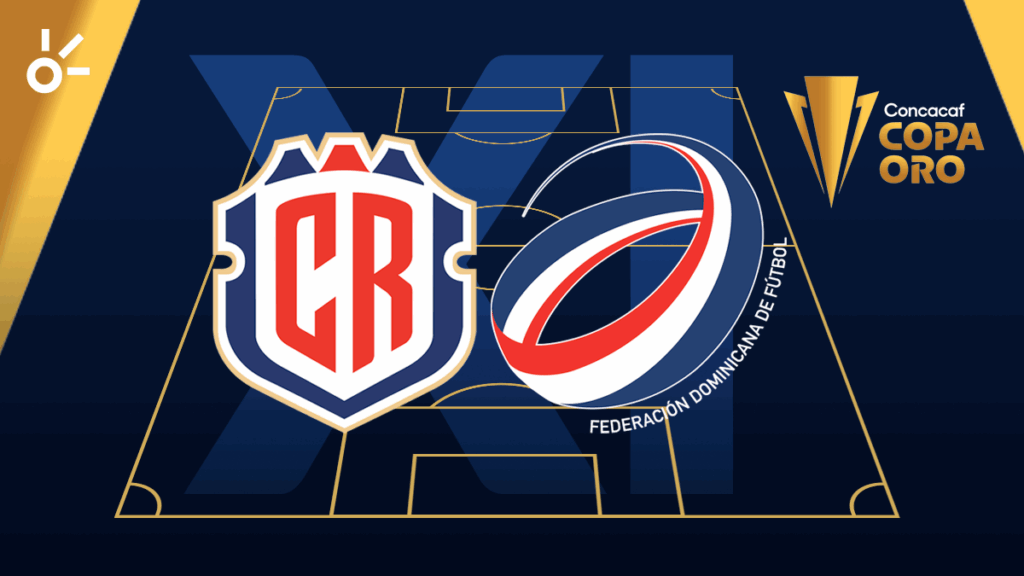 Las alineaciones de Costa Rica vs República Dominicana en la Copa Oro 2025