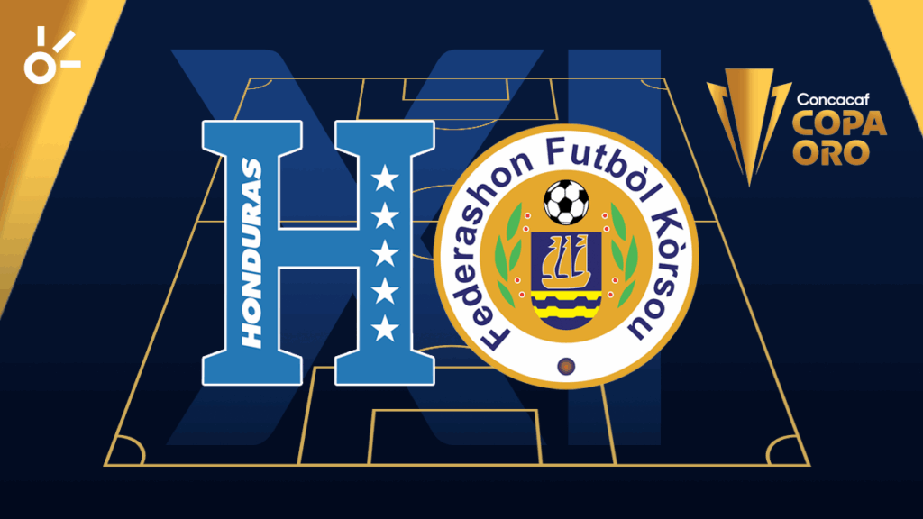 Las alineaciones de Honduras vs Curazao en la Copa Oro 2025