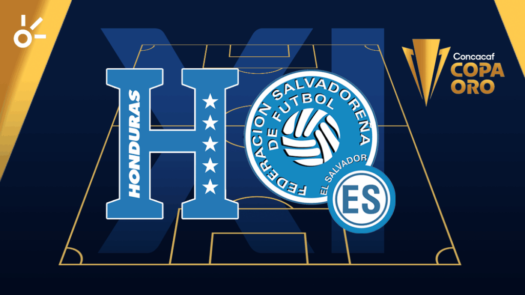 Las alineaciones de Honduras vs El Salvador en la Copa Oro 2025